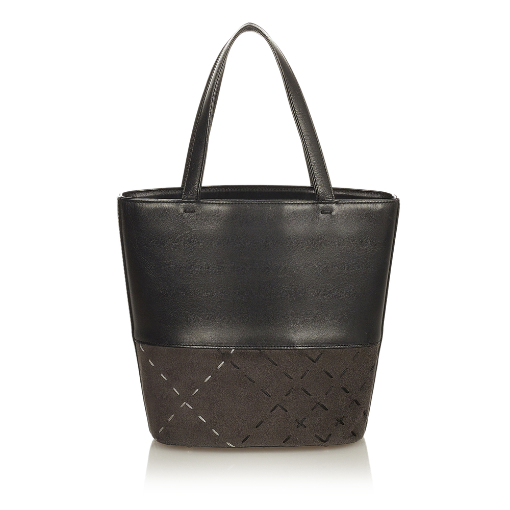 Pre-Loved Burberry Leather Handbag - Picture 3 of 8